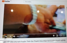 Thực hư clip có hình ảnh Phó chủ tịch thị xã ở Thanh Hóa nhận tiền trong phòng làm việc
