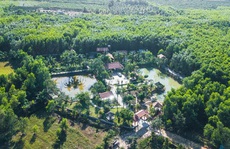 Săn đất vườn làm farmstay