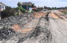Vừa sửa chữa hết 150 tỉ đồng, đê sông Chu ở Thanh Hóa đã xuống cấp, hư hỏng nhiều nơi