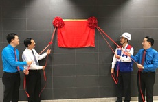 Gắn biển công trình chào mừng Đại hội Đại biểu Đảng bộ TP HCM