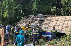 Xe khách lao xuống vực ở Kon Tum: Nạn nhân thứ 6 tử vong