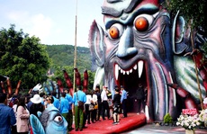 Chủ đầu tư Khu du lịch Quỷ Núi thừa nhận sai phạm khi dựng tượng quỷ núi phản cảm