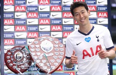 Ngôi sao Hàn Quốc Son Heung-min “ẵm” trọn giải thưởng của Tottenham.