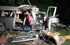 Tai nạn thảm khốc trên Quốc lộ 1 qua Bình Thuận: 8 người tử vong