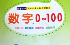 Cho học sinh mầm non viết chữ Trung Quốc từ nguồn không chính thống, một giáo viên bị đình chỉ