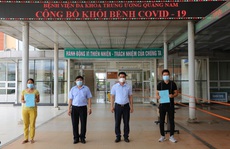 Thêm 11 người mắc Covid-19 ở Quảng Nam được xuất viện