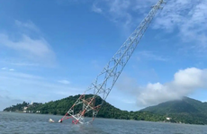 Tìm được 'thủ phạm' đâm nghiêng trụ điện vượt biển đang lẩn trốn ở Phú Quốc