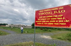 Biên Hòa: Khóc ròng vì dự án 'ma'