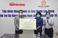 Gần 5 tỉ đồng hỗ trợ Đà Nẵng, Quảng Nam phòng, chống Covid-19