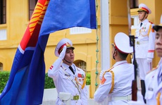Cận cảnh Lễ thượng cờ ASEAN 2020 tại Hà Nội