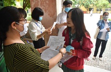 Gần 867.000 thí sinh bắt đầu thi tốt nghiệp THPT: Vừa thi vừa chống dịch