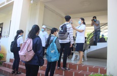 Giữa tâm dịch Covid-19, hơn 7.500 thí sinh Quảng Nam làm thủ tục dự thi