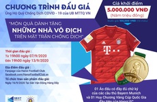 Next Media và Hà Nội FC tổ chức đấu giá vật phẩm ủng hộ công cuộc chống dịch Covid - 19