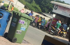 Công an đang làm việc với người vứt bé sơ sinh vào thùng rác ở Củ Chi