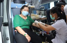 Hơn 500 đoàn viên tham gia hiến máu cứu người
