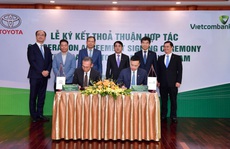 Vietcombank và Toyota Motor Việt Nam hợp tác tài trợ đại lý