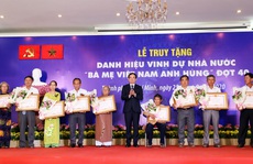 TP HCM tổ chức lễ truy tặng danh hiệu vinh dự Nhà nước Bà mẹ Việt Nam Anh hùng