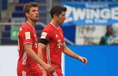Bayern Munich thua đậm ở giải quốc nội, chấm dứt chuỗi 32 trận bất bại