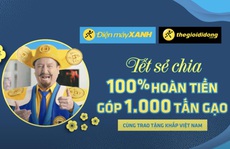 Lần đầu tiên Thần tài Xanh điện máy xuất hiện, hé lộ chương trình 1.000 tấn gạo trao khắp Việt Nam