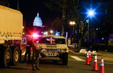 Đám đông biểu tình 'chùn bước', Washington vắng lặng như tờ