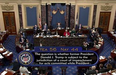 Phiên tòa luận tội: Ông Trump nổi giận vì luật sư thể hiện kém?