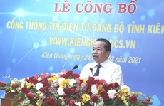 Tỉnh ủy Kiên Giang ra mắt cổng thông tin điện tử