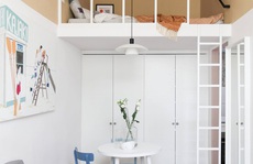 Căn hộ chỉ hơn 20m2 nhưng đẹp và đầy tính tiện dụng