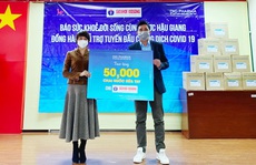50.000 chai gel rửa tay kháng khuẩn trợ lực 3 tỉnh chống dịch tết Tân Sửu