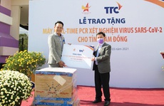 Hội Doanh nhân trẻ Việt Nam và Tập đoàn TTC tặng máy Real-time PCR xét nghiệm virus SARS-CoV-2 cho tỉnh Lâm Đồng