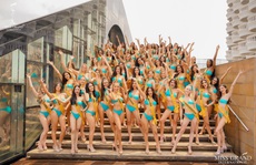Hấp dẫn nhan sắc Hoa hậu Hòa Bình Thế giới 2020 diện bikini