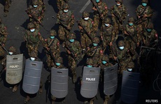 Myanmar: Lực lượng an ninh nổ súng truy quét trong đêm