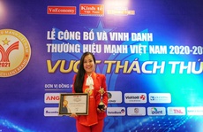 Techcombank được vinh danh Top 10 thương hiệu mạnh Việt Nam 2021
