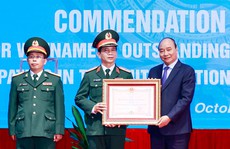 Chủ tịch nước tuyên dương chiến sĩ mũ nồi xanh Việt Nam