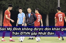 Sân Mỹ Đình chưa được phép đón khán giả cổ vũ 2 trận đấu của tuyển Việt Nam
