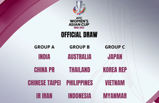 VCK Asian Cup 2022: Tuyển nữ Việt Nam rơi vào bảng 'tử thần'