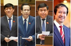 4 Bộ trưởng được chọn ngồi 'ghế nóng' trả lời chất vấn tại Quốc hội