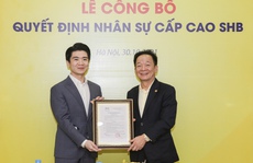Con trai 32 tuổi của bầu Hiển trở thành Phó tổng giám đốc SHB
