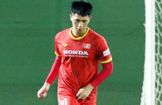 Trung vệ Đình Trọng bị loại khỏi danh sách thi đấu trận gặp đội tuyển Trung Quốc