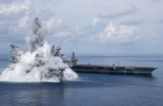 Hải quân Mỹ dùng 'chiêu độc' cho tàu sân bay mới