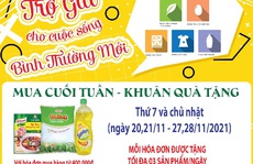 Hệ thống bán lẻ Satra khuyến mại “Giá sốc giảm tận gốc” từ ngày 22-11 đến 5-12-2021