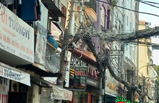 Trụ điện nguy hiểm