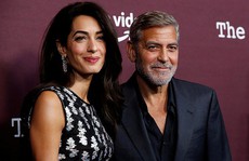George Clooney viết tâm thư mong được giấu mặt con trên báo