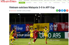 Báo chí Malaysia: Tuyển Việt Nam ngày càng vượt xa bóng đá Malaysia