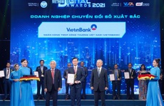 VietinBank đoạt giải thưởng Doanh nghiệp chuyển đổi số xuất sắc Việt Nam năm 2021