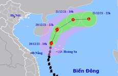 Bão số 9 giật cấp 12 quét qua quần đảo Hoàng Sa, sóng biển cao 5-7 m