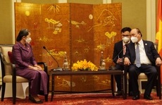 Chủ tịch nước gặp bà Mem Sam On, người bạn gần gũi của nhân dân Việt Nam