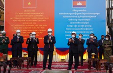 Chủ tịch nước dự lễ khởi công toà nhà hành chính Quốc hội Campuchia do Việt Nam viện trợ