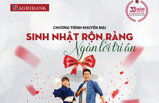 Cùng Agribank  “Sinh nhật rộn ràng – Ngàn lời tri ân”