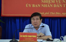 Chủ tịch Nguyễn Thành Phong: TP Thủ Đức phải thu ngân sách vượt quận 1