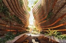 Khi kiến trúc kết hợp nghệ thuật đương đại